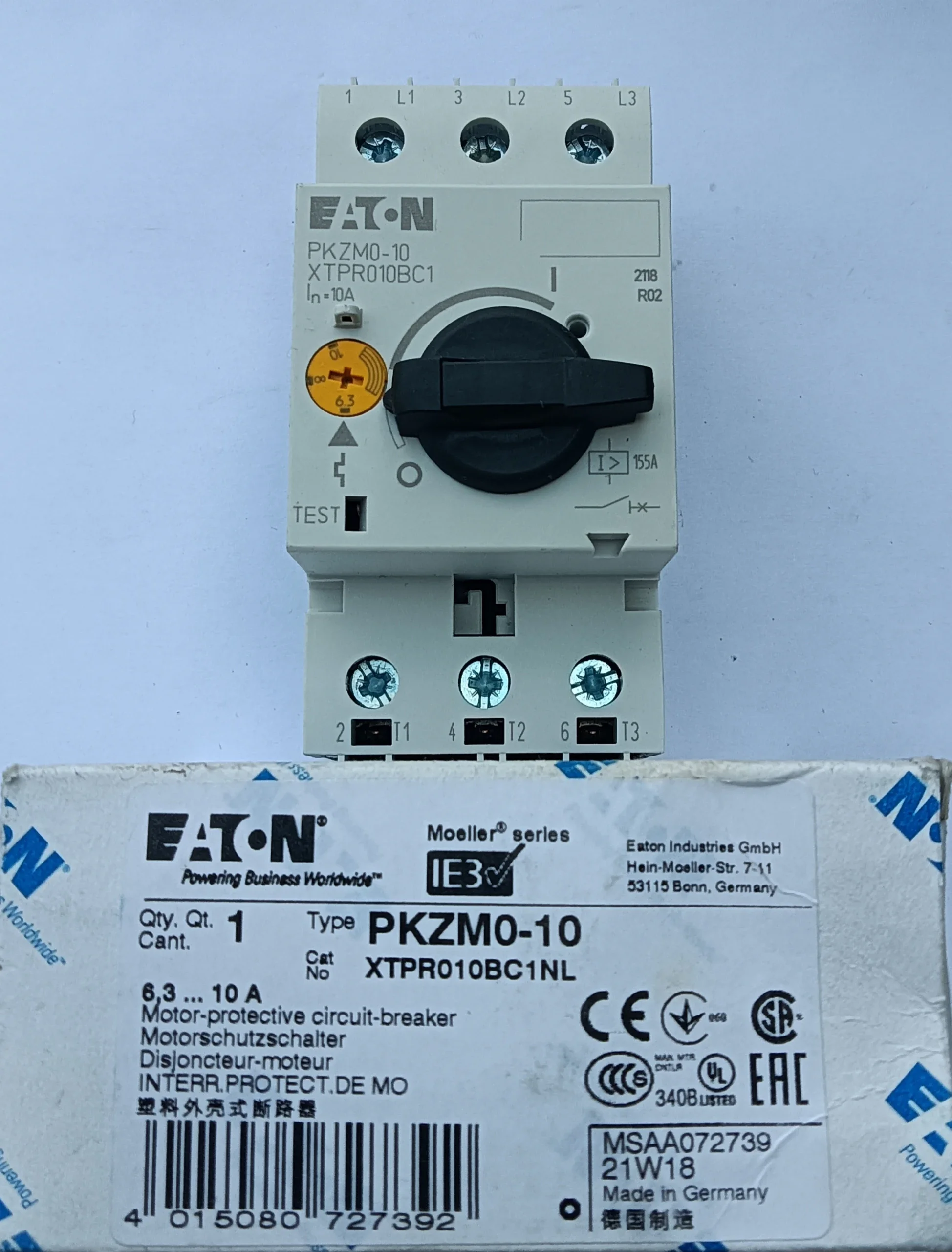 New Broken circuit breaker PKZM0-1 PKZM0-1.6 PKZM0-2.5 PKZM0-4 PKZM0-6.3 PKZM0-10 PKZM0-16 PKZM0-20 PKZM0-25 PKZM0-32