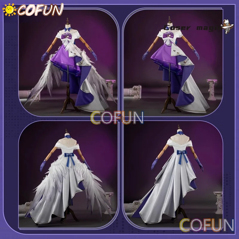 

Костюм для косплея COFUN Робин из игры Honkai: Star Rail, униформа для Хэллоуина, карнавальный реквизит, одежда для мужчин и женщин