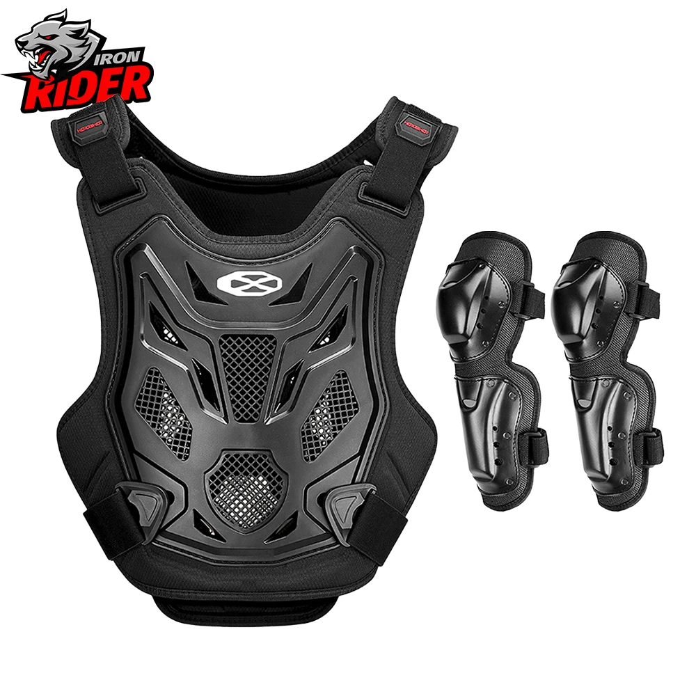 Off-road Motorcycle Armor Motorcycle Elbow Protection Anti Fall And Anti-collision Motorcycle Armor Vest Motorcycle Equipment