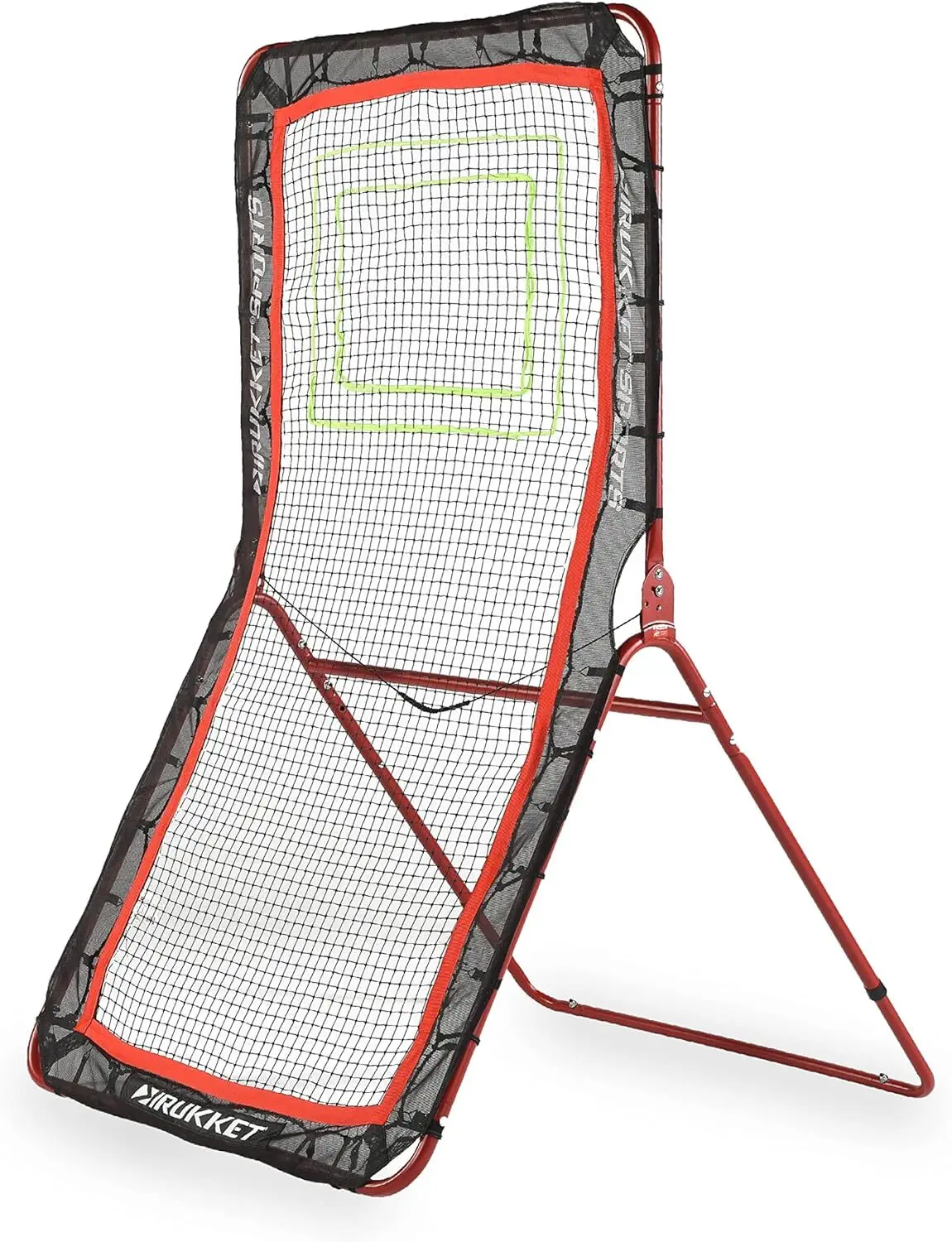 

4x7ft Lacrosse Rebounder Pitchback Training Screen, Practice Catching, Throwing, and Shooting