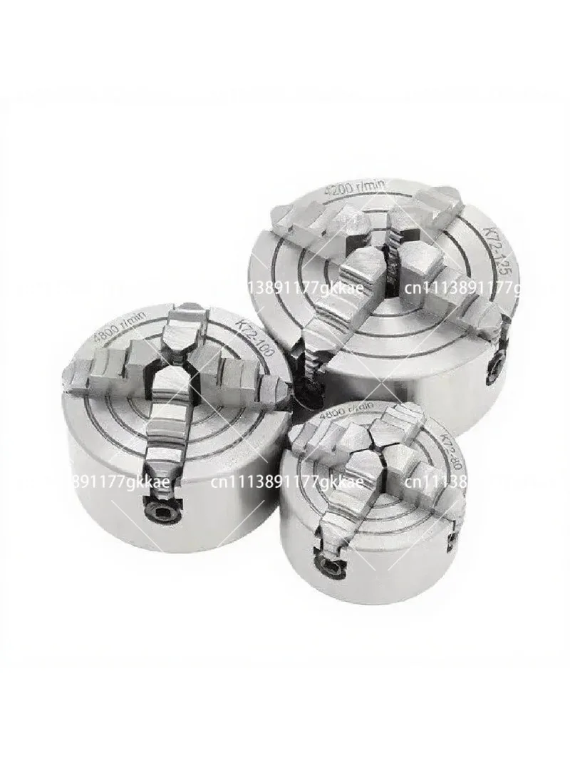 4-Jaw Single-Action Lathe Chuck 80 100 125 160 200 250 320 Manual Independent Chuck