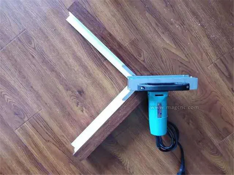 Manual Upvc PVC Window Machine Window Cleaning Equipment Inner Corner  Cleaning Machine Window