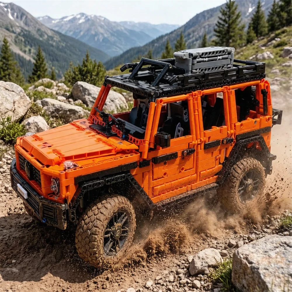 

Набор для сборки Technic-Benz G 500 PROFESSIONAL Line Off Road Vehicle Car 42177 (2891 деталь) — модель-конструктор для подарков на праздники и дни рождения