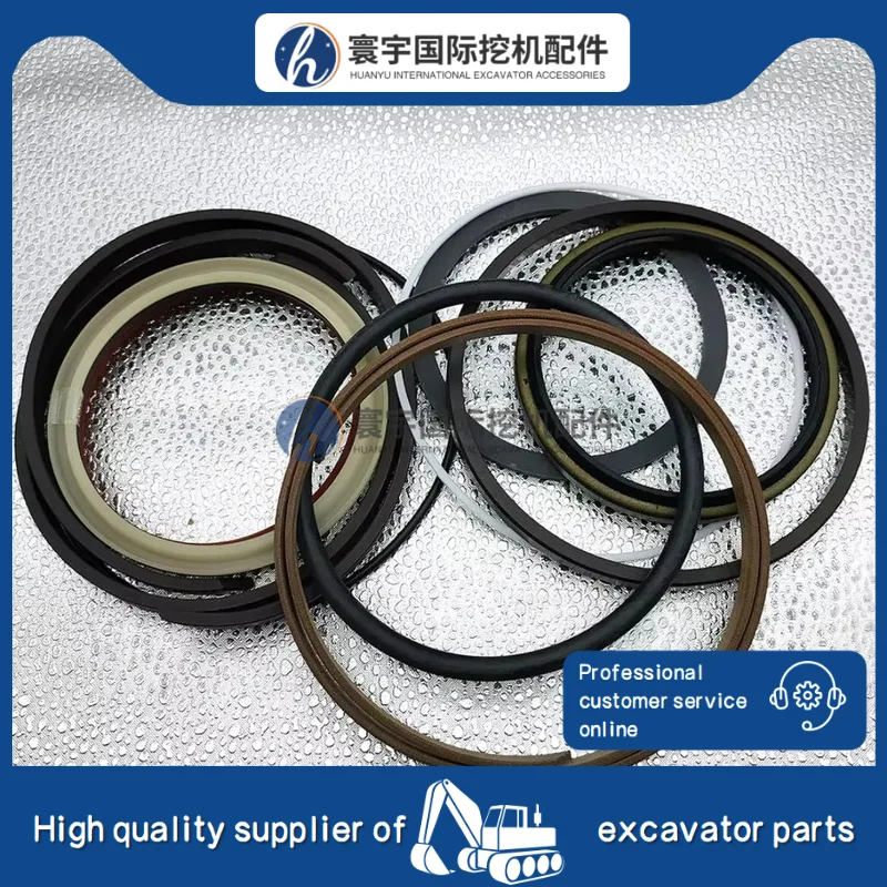 

Комплект уплотнений цилиндра ковша стрелы Hyunkook 71445647 FH-71445801, совместимый с деталями экскаватора Hitachi FH220-3