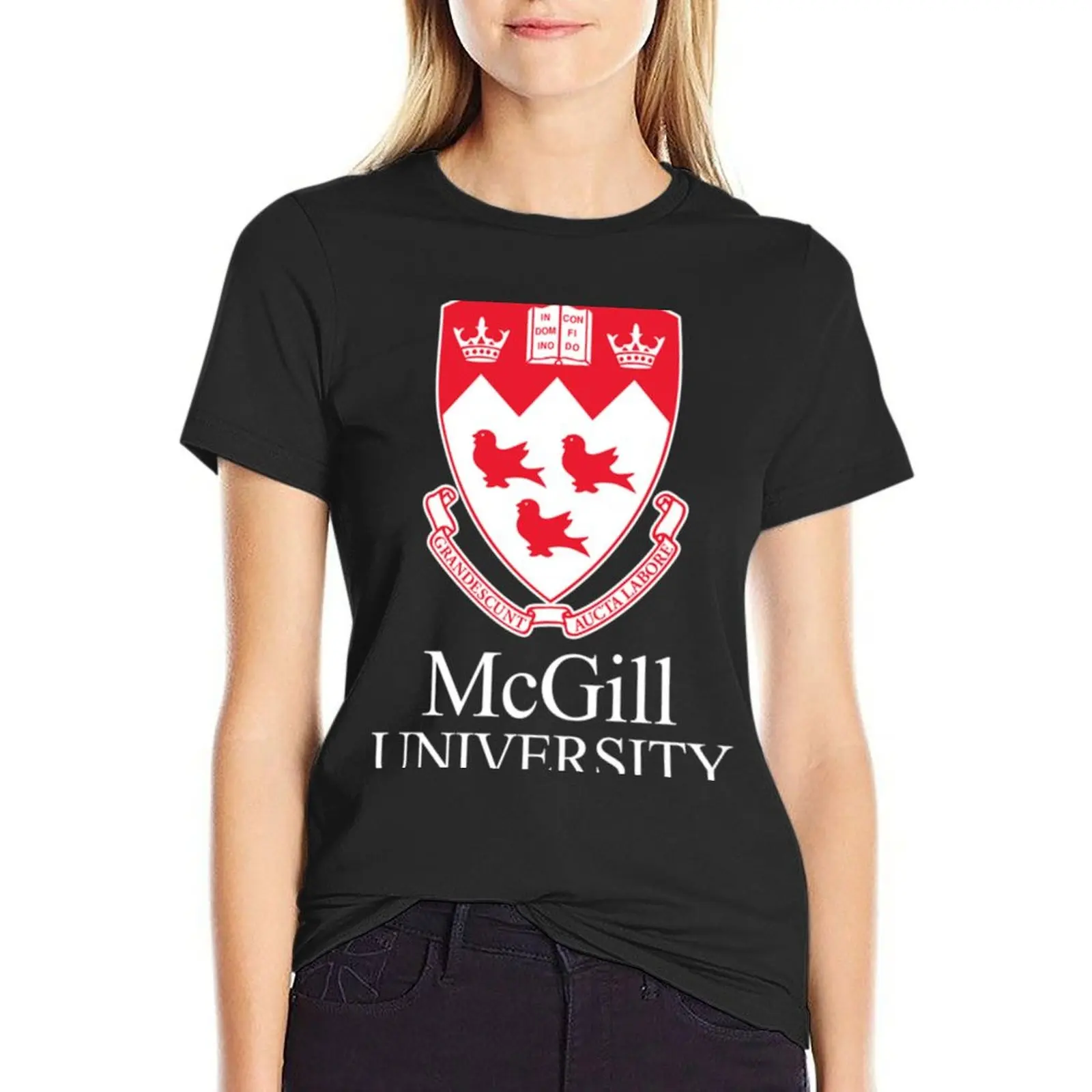 

McGill University Classic T-Shirt aesthetic clothes funny Female clothing western t shirts for Women