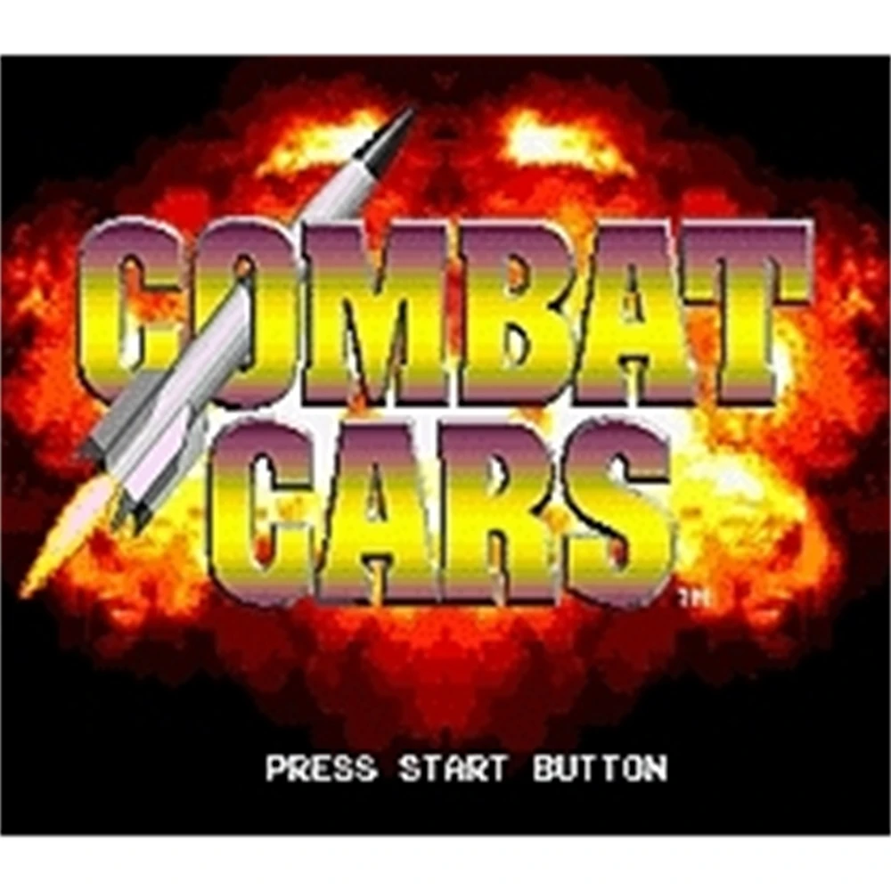 Combat Cars  16 bit MD Game Card For Sega Mega Drive For Genesis