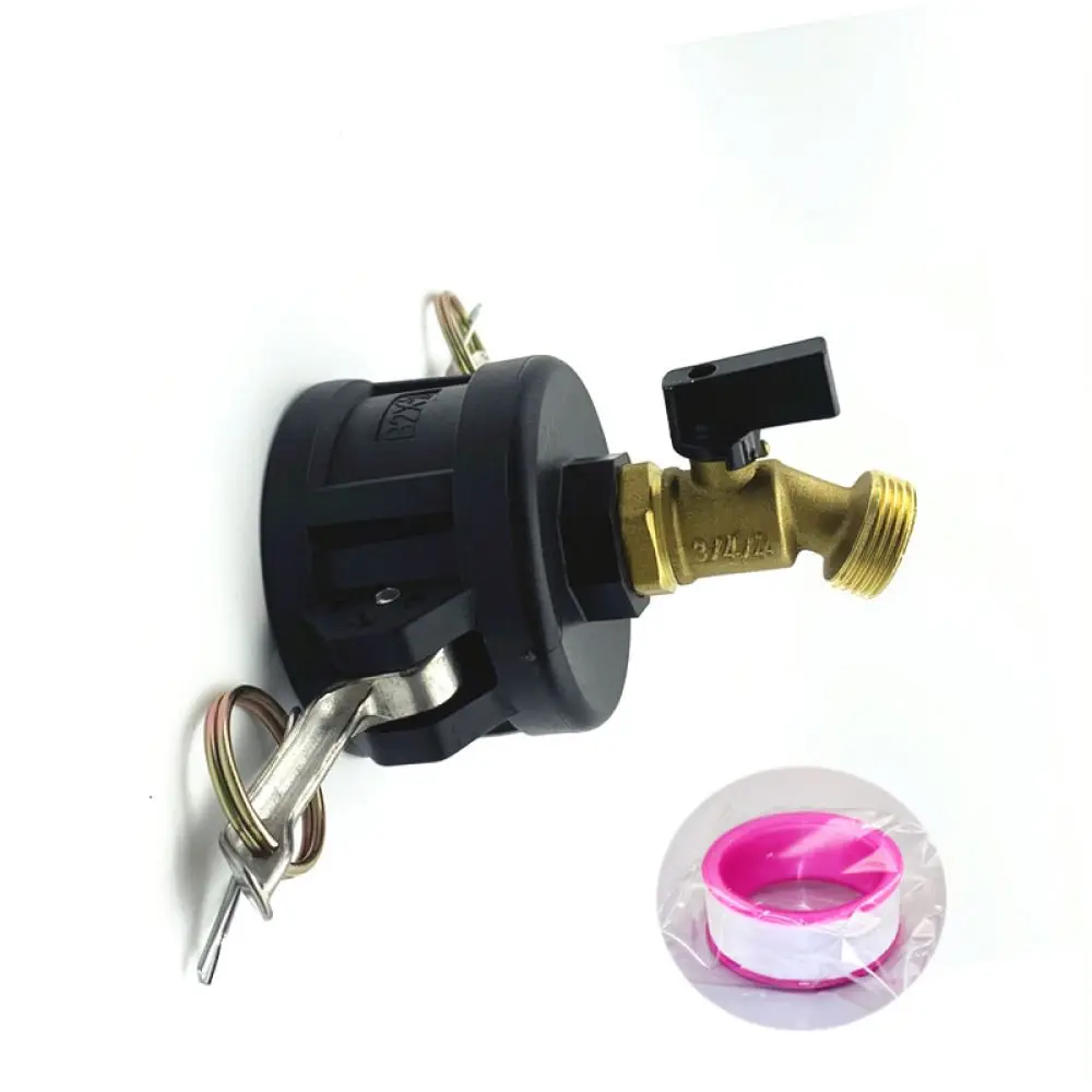 For For Leeandhan IBC Tank Quick Adapter 2 Inch To 3 4 Inch Male Thread Industrial Pipe Fitting Plastic Hose Coupling