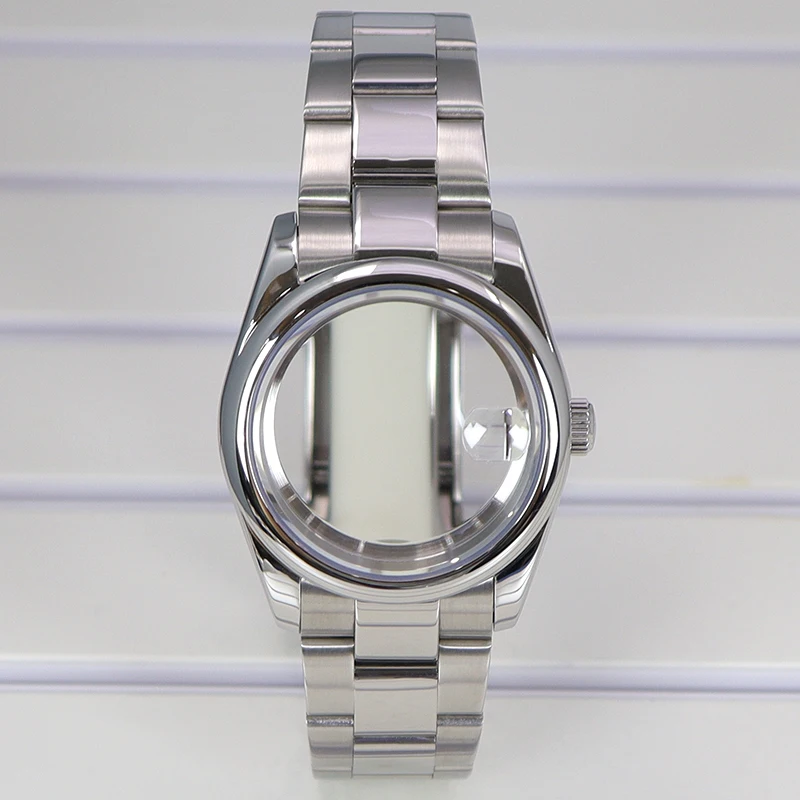36mm/39mm Rose Gold NH35 Watch Case Parts Sapphire Glass For NH35 NH36 7S26 Miyota8215 DG 2813 29mm Dial Oyster/Jubilee Strap image 3