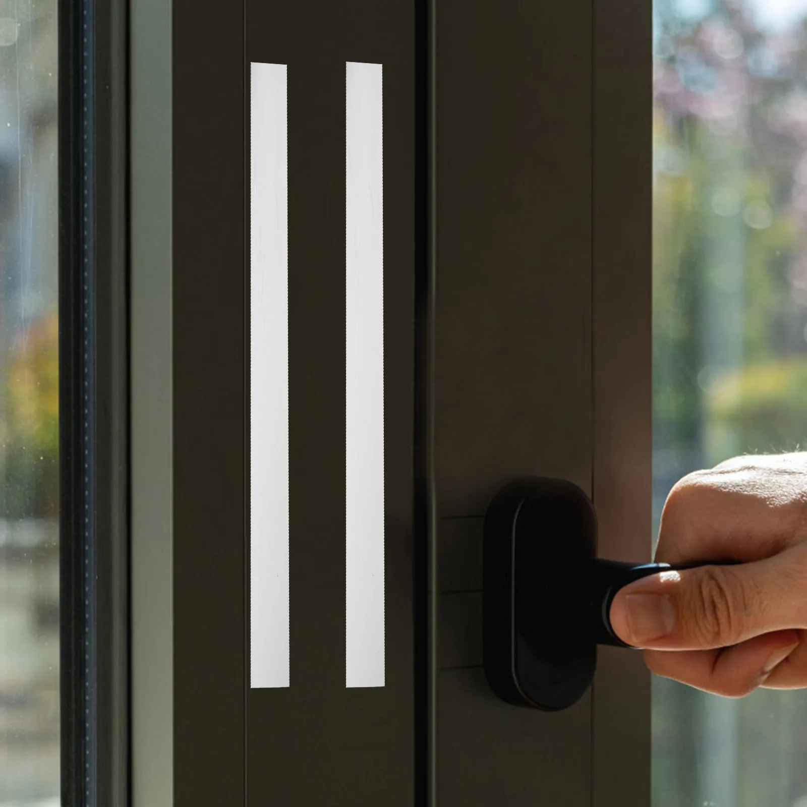 1 rolo preto branco película protetora autoadesiva porta janela filme pintura proteção construção mascaramento folha de plástico