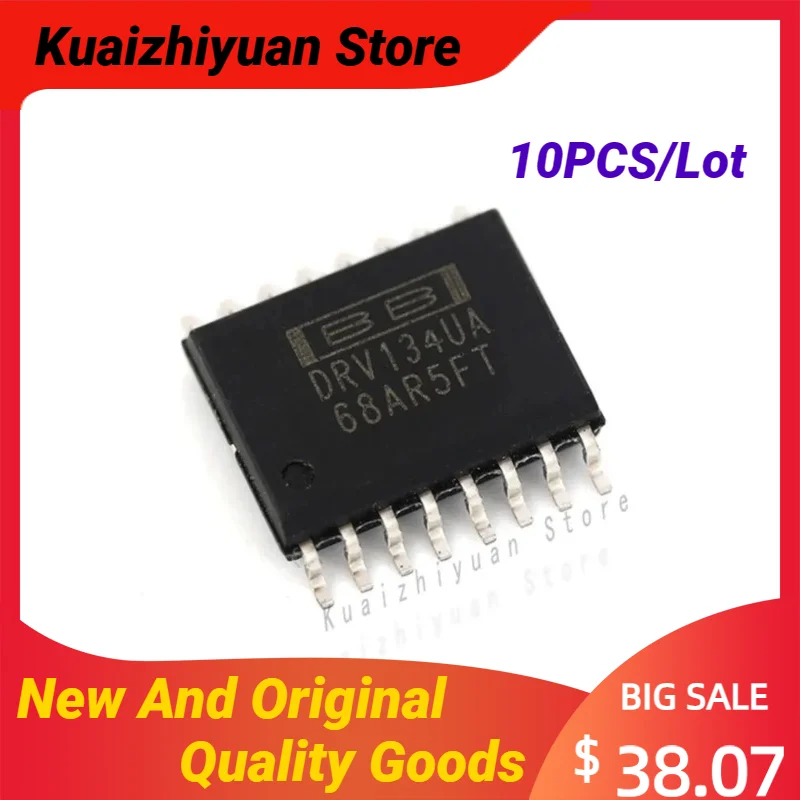 10PCS/Lot New And Original DRV134UA SOP-16 DRV134UA/1K SOP16 AUDIO BALANCED LINE DRIVERS Quality Goods