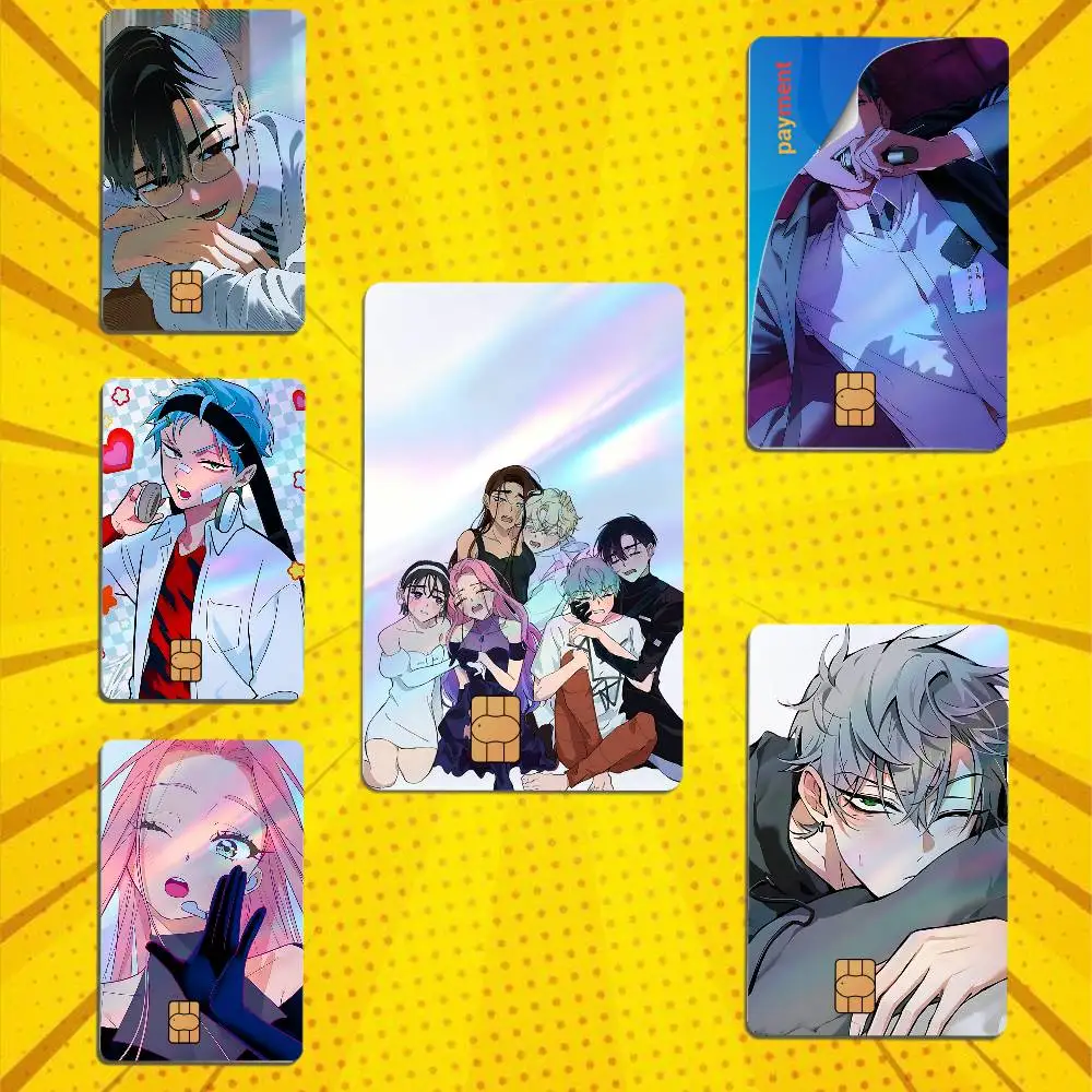 Collection Till Alien Stage Ivan ALSTON Card Stickers Credit Card DIY Card Protector Stickers Waterproof Film Skin CoverStickers