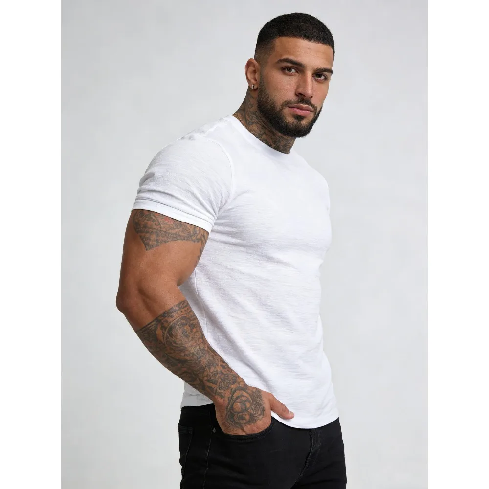 American Street Men's Fashion Personality Summer New Product, Unisex Casual Fitness Sports T-shirt