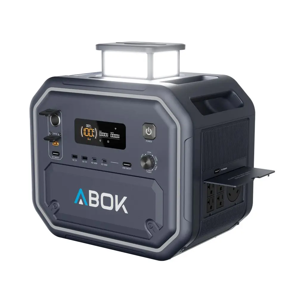 Ark2500 2160Wh 2500W Portable Power Station, LiFePO4 Solar Generator