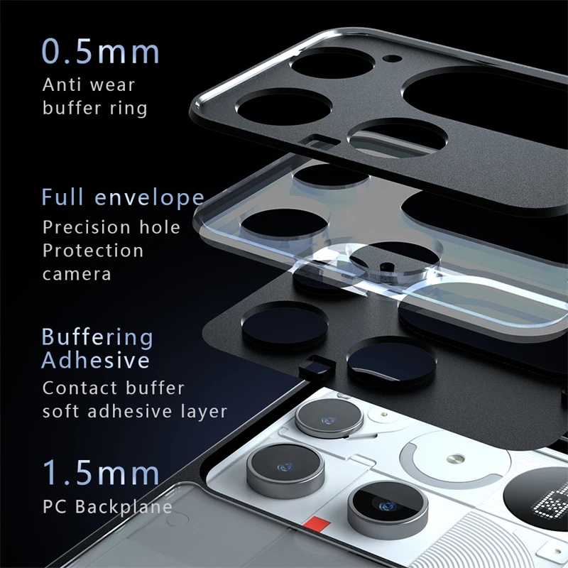 Textura fosca capa de telefone para nada telefone (3) capa para nada telefone 3 sensação de pele чехол funda capa traseira para nada phone3
