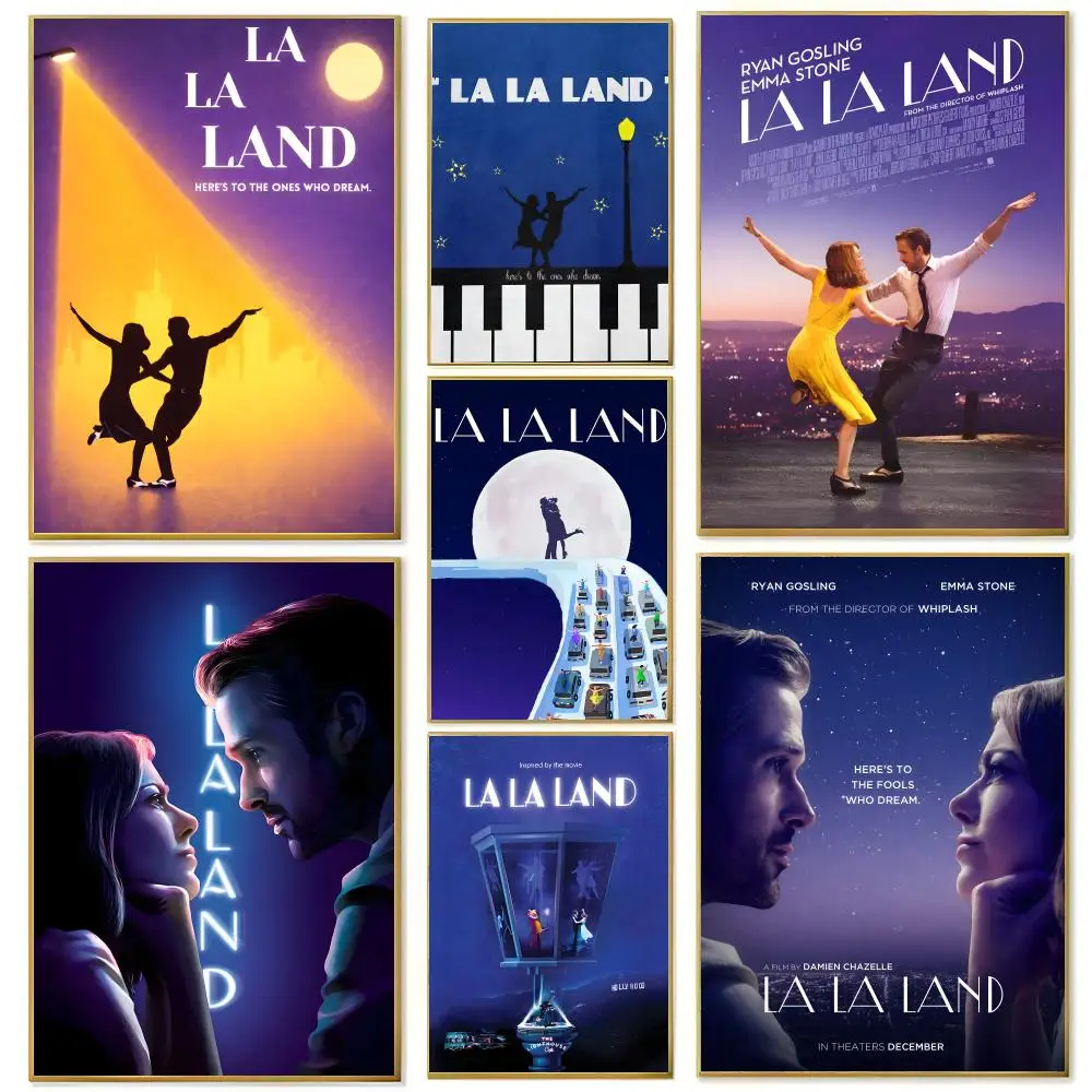 film L-la la L-land Poster Wall art print art suitable for living room bedroom bar parlor home decor gift