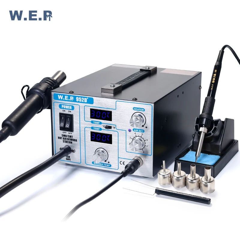 WEP 952D+ Repair Tools Welding Machine Rework Station Desoldering  Soldering Station