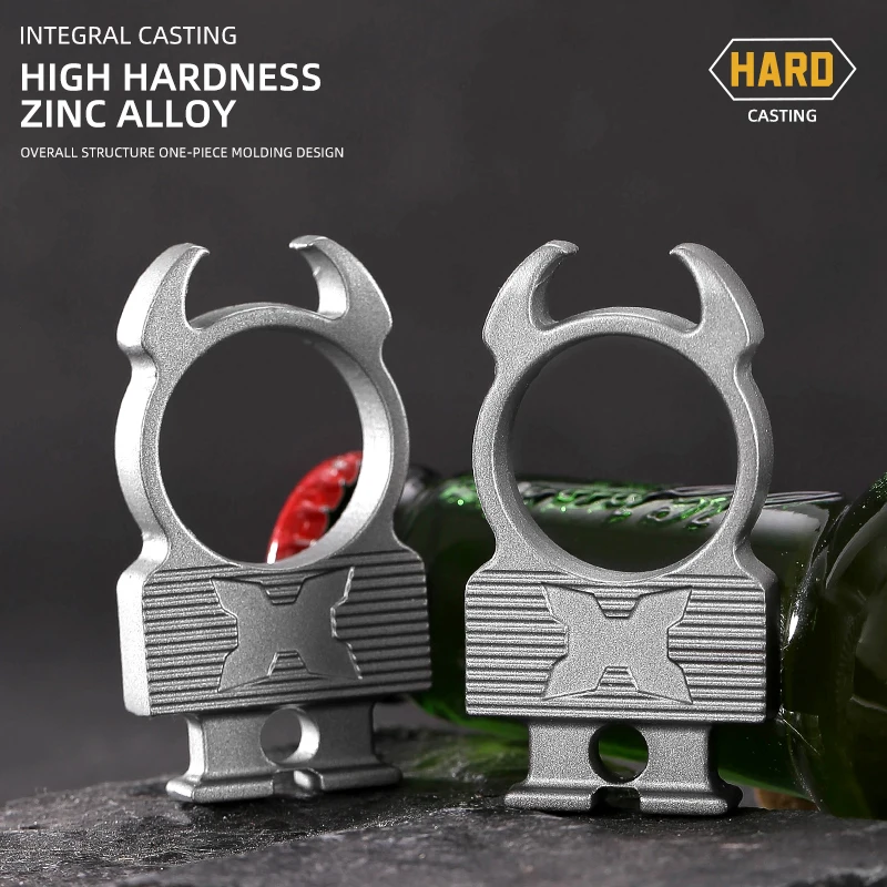 Stainless Steel/Solid/Tools To Prevent Injury/Provide Safety/EDC Double Headed Window Breaker/Bottle opener/Emergency Equipment