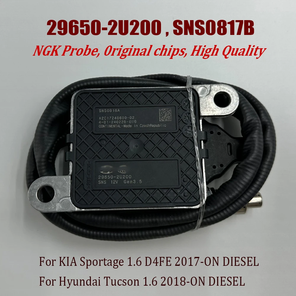 

29650-2U200 SNS0817B Lambda NOX Sensor For NGK Probe 296502U200 29640-2FRD0 For H-yundai IX35 2018- /K-ia Sportage High Quality