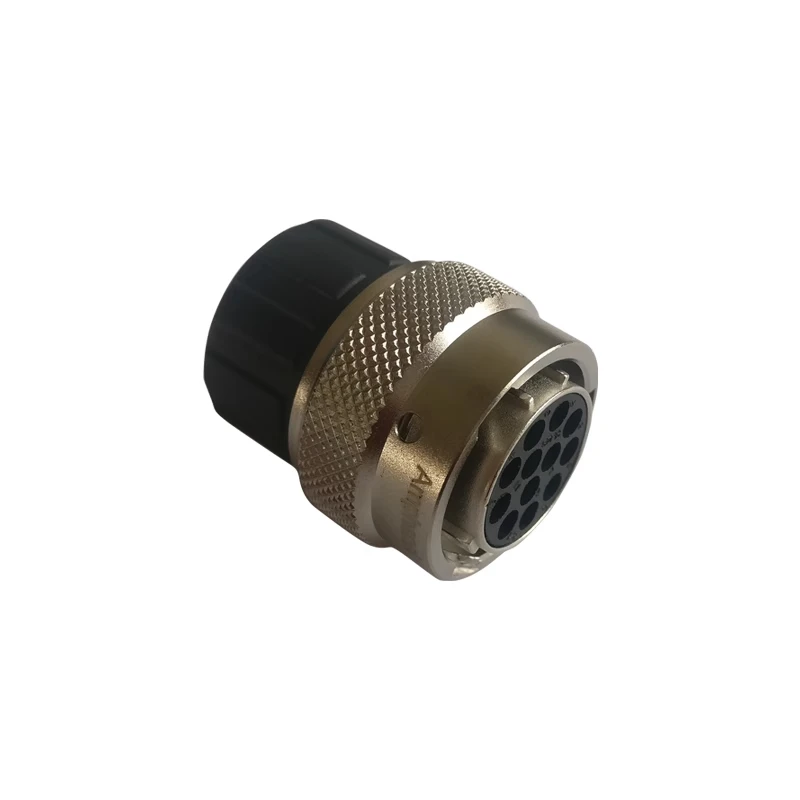 RT001412PN03+RTFD14B, Circular Connector Plug,Flange Gasket,Receptacle,12P,Waterproof and Dustproof,RT061412SNHEC03