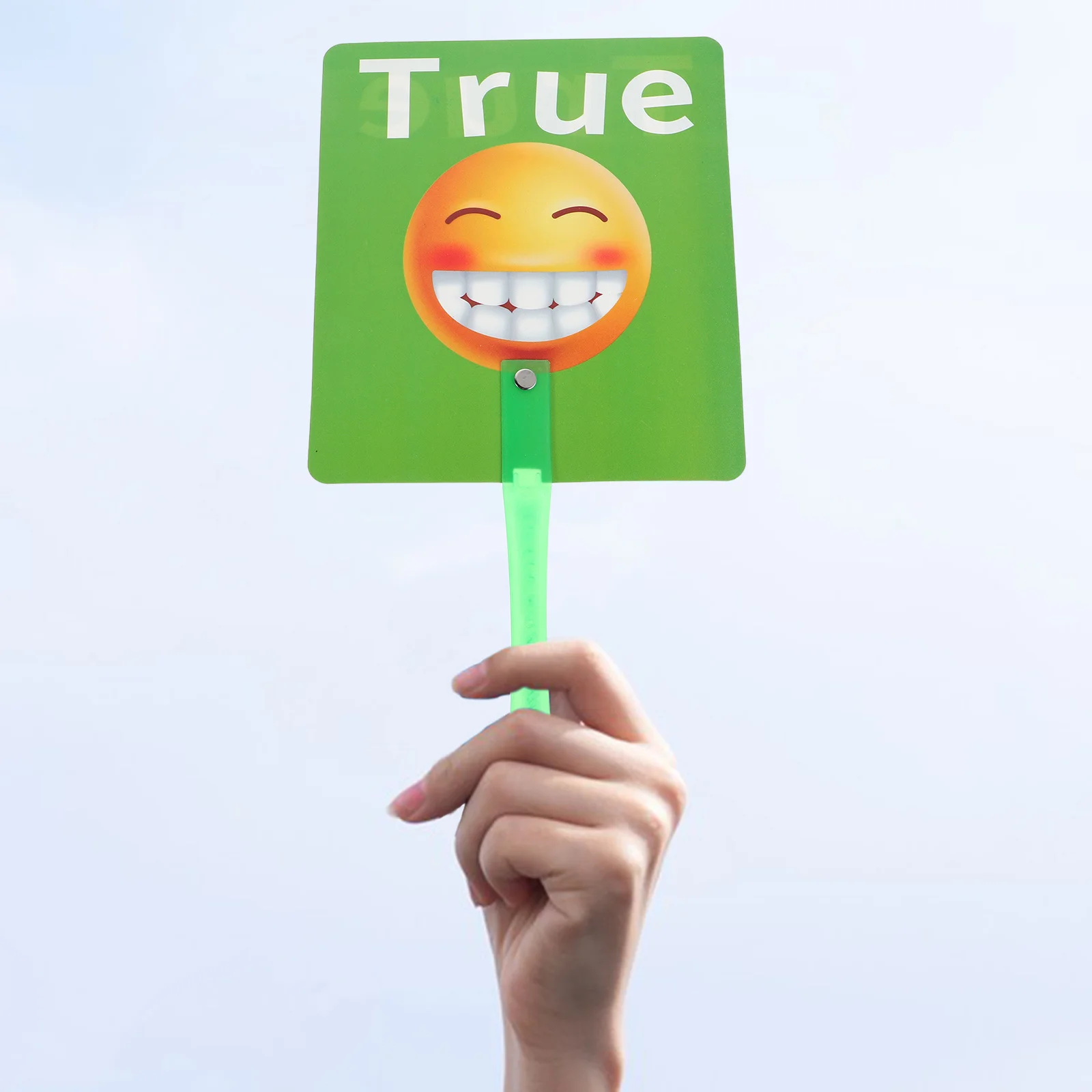 2pcs Early Education Show Hands Paddles Interactive Learning Tools For Classroom Response Boards Preschool Teaching Supplies