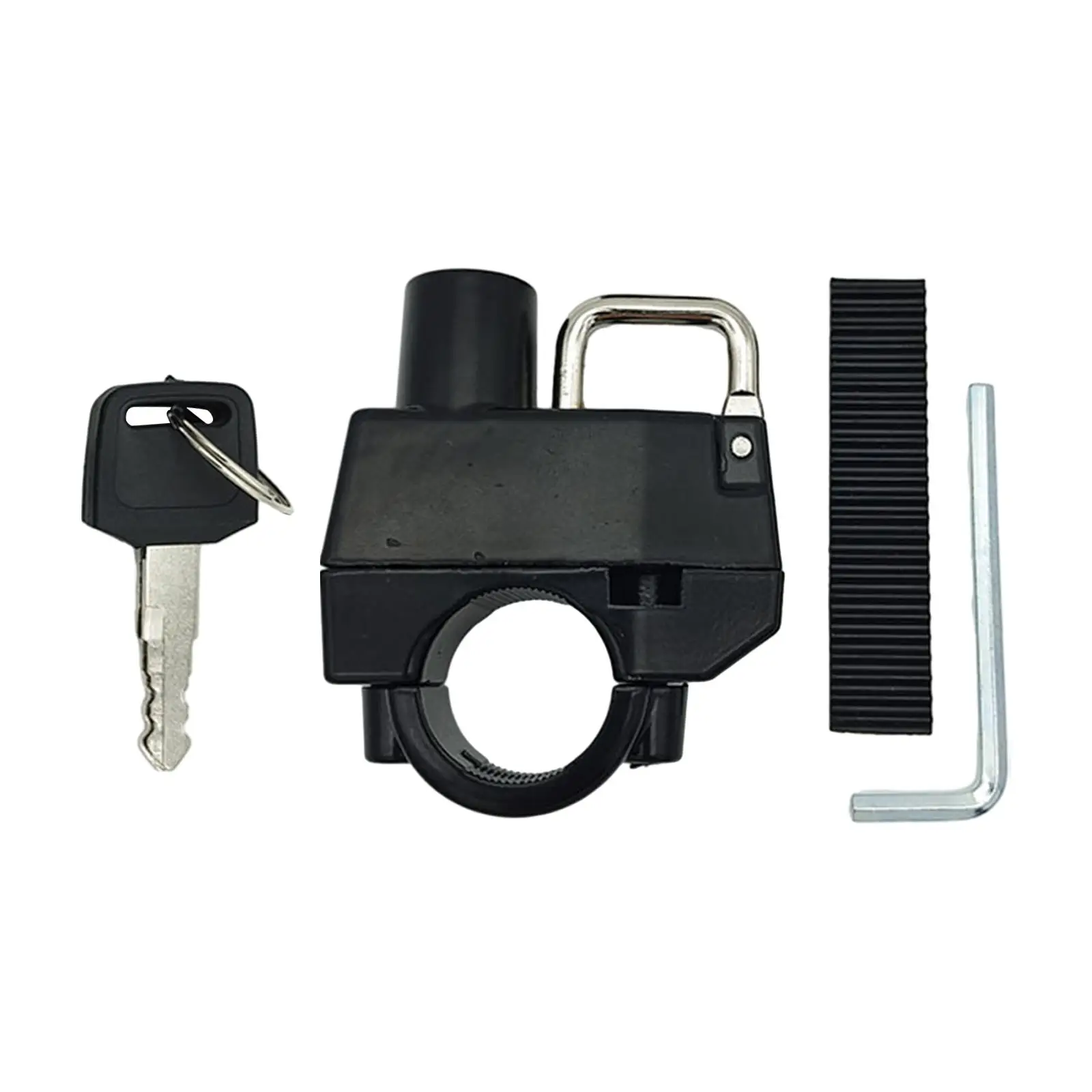 Motorcycle Hook Lock with 2 Keys Anti Lose for Motorbike Scooters