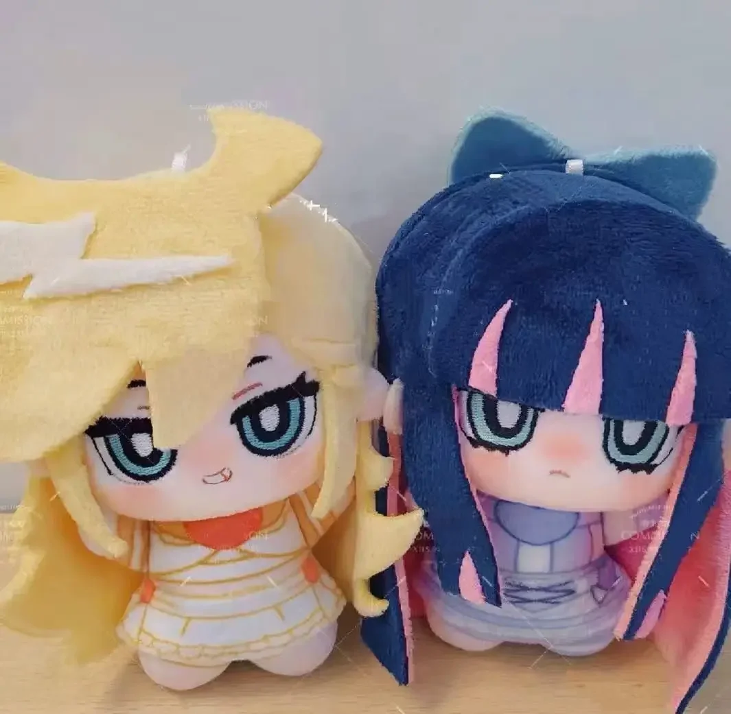 

Anime 10cm Panty Stocking Plush Doll Pendant Cartoon Toy Cosplay Keychain Gifts