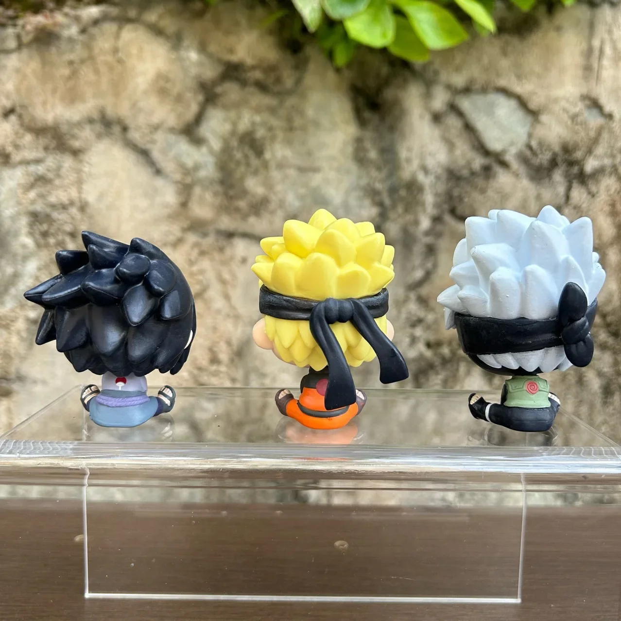 6pcs Naruto Anime Figure Uzumaki Naruto Kakashi Uchiha Sasuke Itachi Cute Toys Q Figurals Action Figurine Model