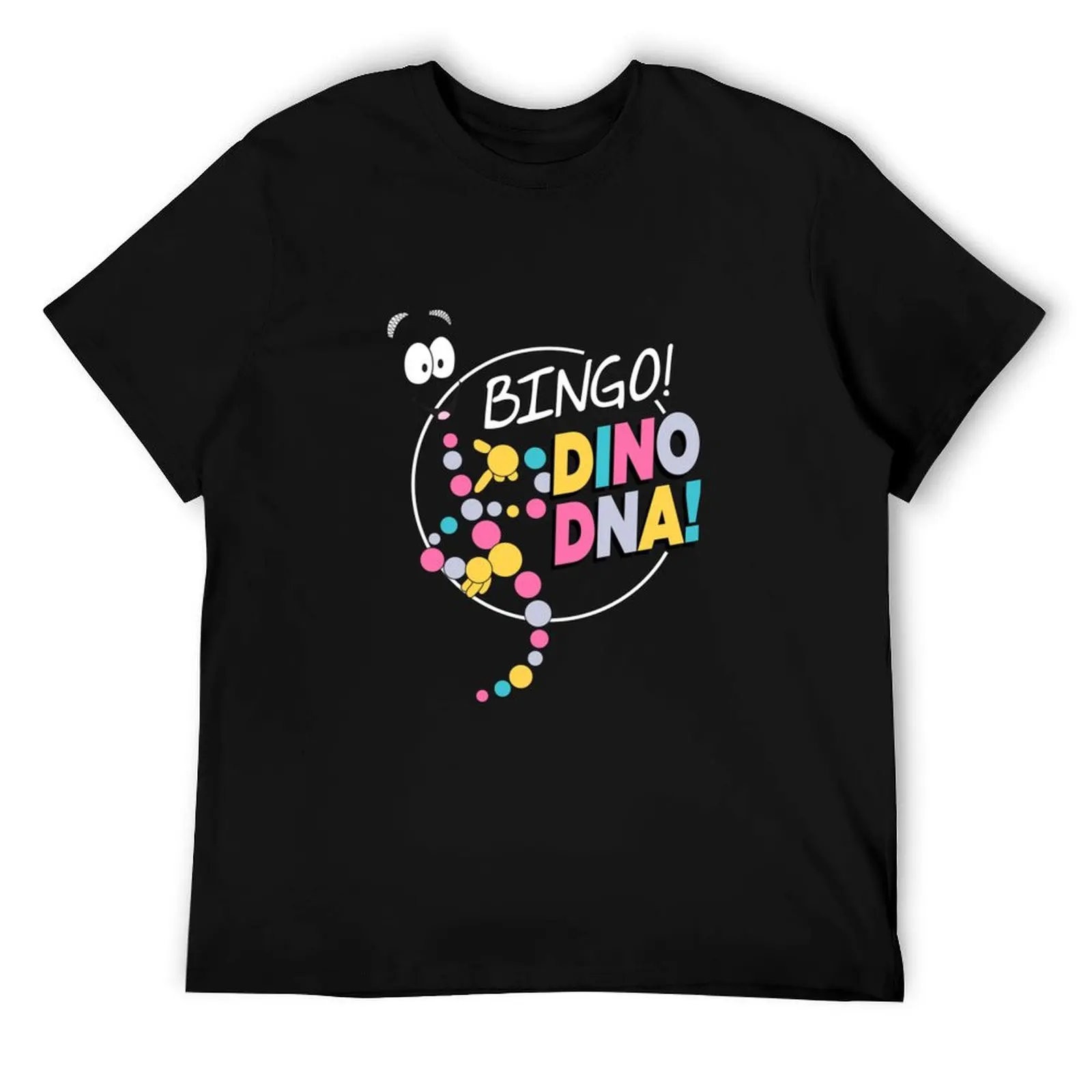 

BINGO! DINO DNA! T-Shirt anime t shirts for man man t shirts for men cotton t shirt man T-Shirt