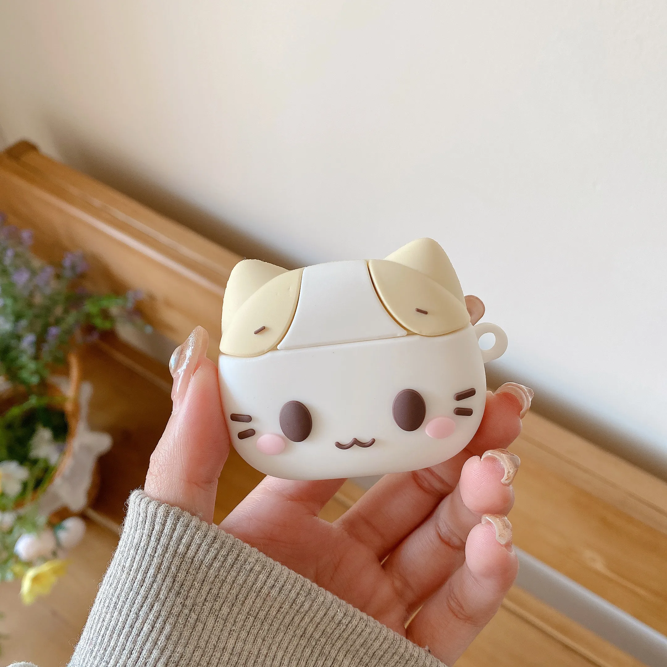 Cotton Candy Cat For Airpods Pro Pro 2 Pro 3 3 4 Silicone Earphone Case Cover
