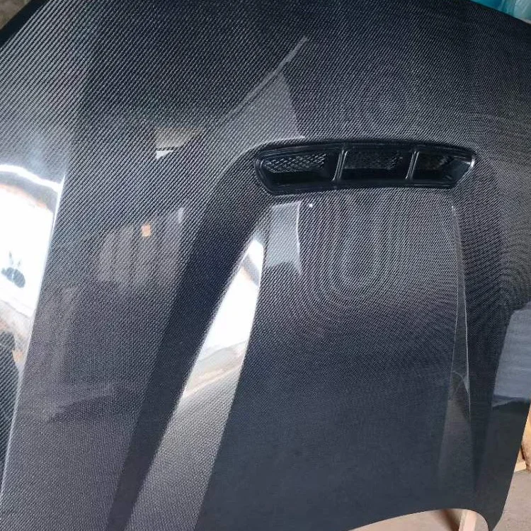 أجزاء تجديد السيارات غطاء محرك السيارة الأمامي من ألياف الكربون الحقيقية أغطية المحرك من ألياف الكربون لسلسلة 2 F21 F22 F87 M2 M2C CS Style