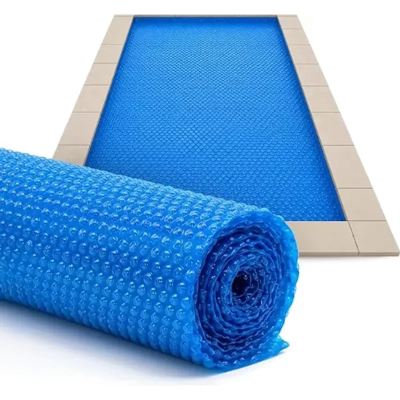 Energy-Saving 12 Mil Solar Pool Cover for Inground Swimming Pools Pool Covers & Reels Heater