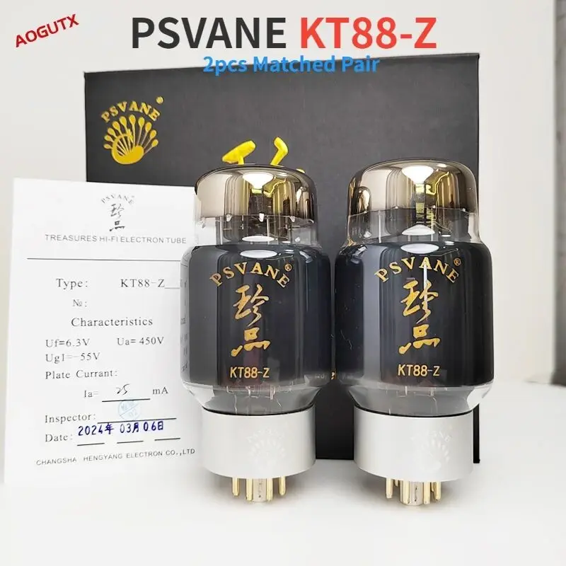 Aogutx PSVANE KT88-Z Vacuum Tubes Replace KT88 6550 KT100 Treasure Series Collection Edition Vintage Hifi Audio Tube AMP DIY