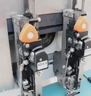 High Quality Double Head School Book Flat Stitching Machine Paper Stitching Machines Saddle Stitching Machine For Booklet Paper