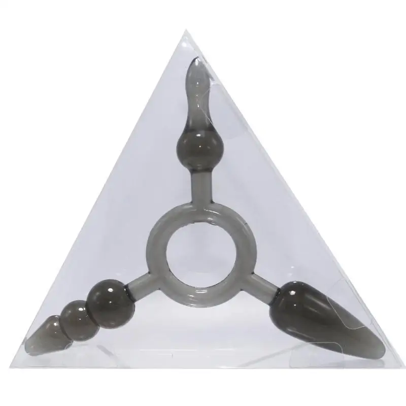 3 IN 1 Anal Bead Butt Plug Anal Plug Anal Trainer Bead Dildo Vaginal Prostate Massager Masturbation Anal Sex Toy For Men
