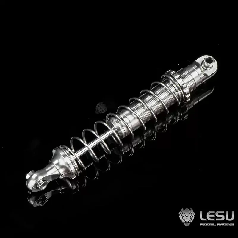 LESU Metal Shock Absorber with Adjustable Spring 80mm Spare Parts for 1/10 RC Crawler Car Vehicle Accessories TH22755