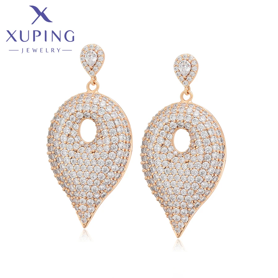

Xuping Jewelry Fashion Earring Charm Special Big Drop Earrings for Women Lady Party Birthday Gift X000809596