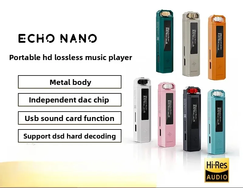 FiiO SnowSky ECHO NANO ポータブルロスレス HiFi 音楽プレーヤー高