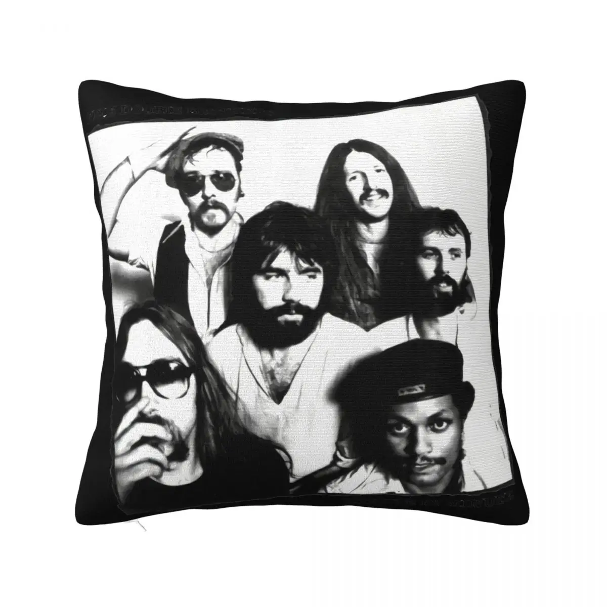 The Doobie Brothers Minute By Minute White 1978 Pop Rock Chicago Fitness Discount Classic Steampunk Pillow Case