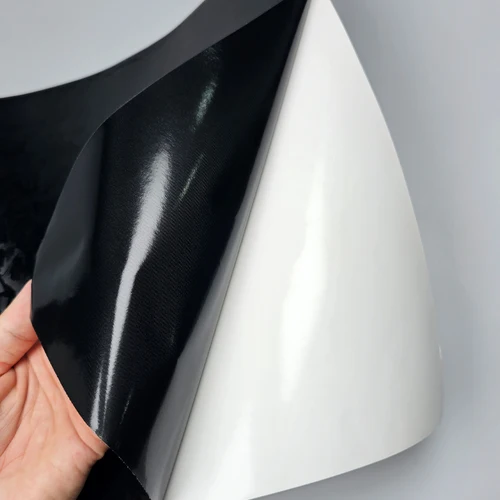 Imagen 2 del producto Película de envoltura de vinilo forjado de hilo picado de fibra de carbono, pegatina de modificación de coche, tira protectora de pasta, lado del alféizar de puerta de coche