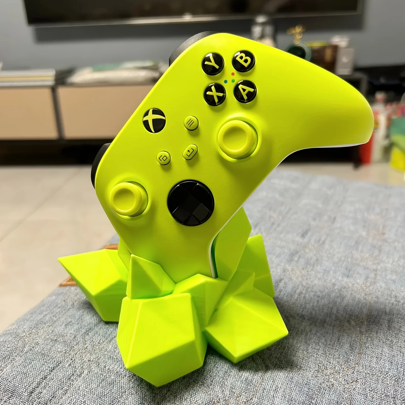 3D Printing Xbox Controller Holder - Penyangga Kontroler Game Kristal Cetak 3D