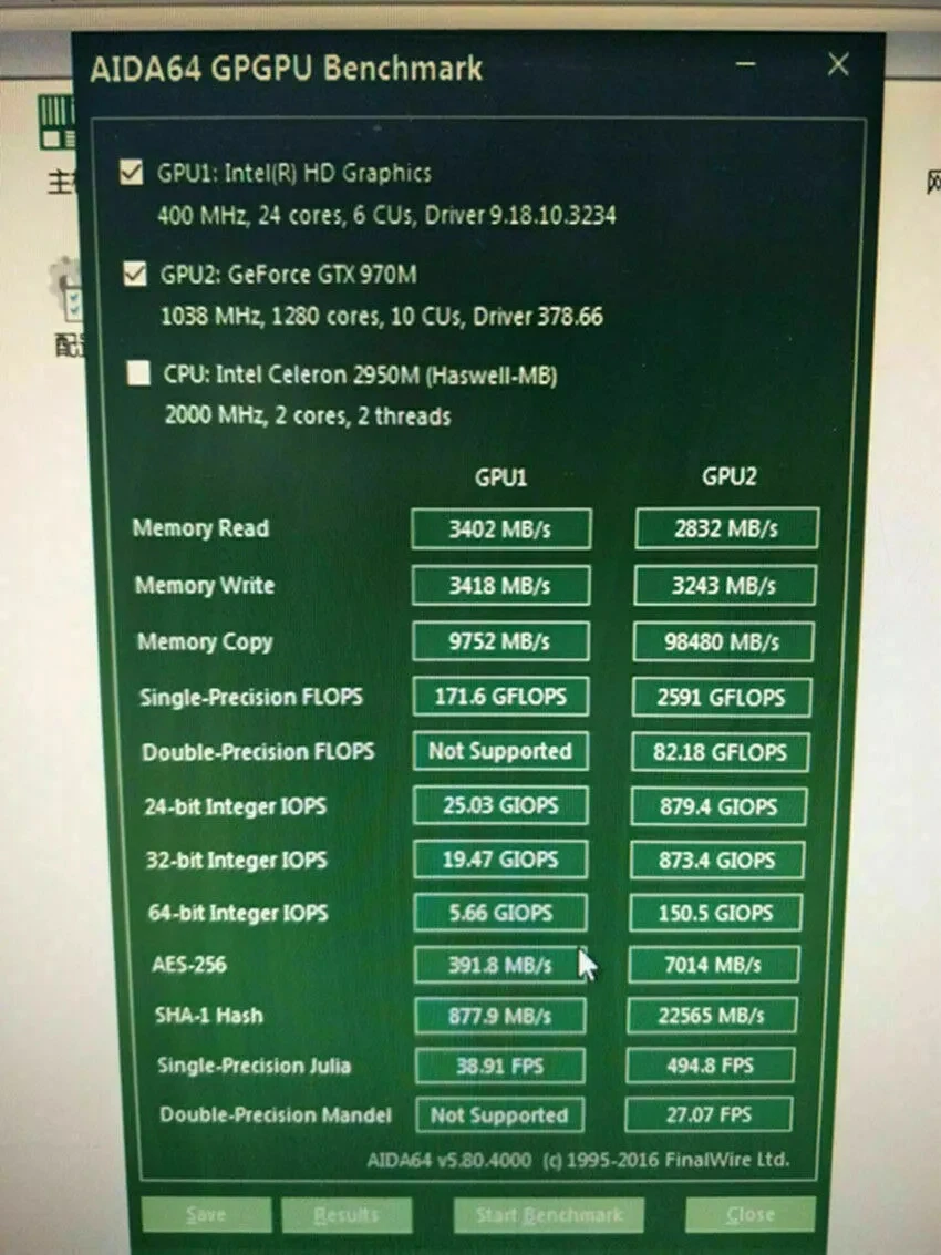 بطاقة فيديو رسومية GTX 970M N16E-GT-A1 6GB GDDR5 لـ DELL ALIENWARE Clevo MSI