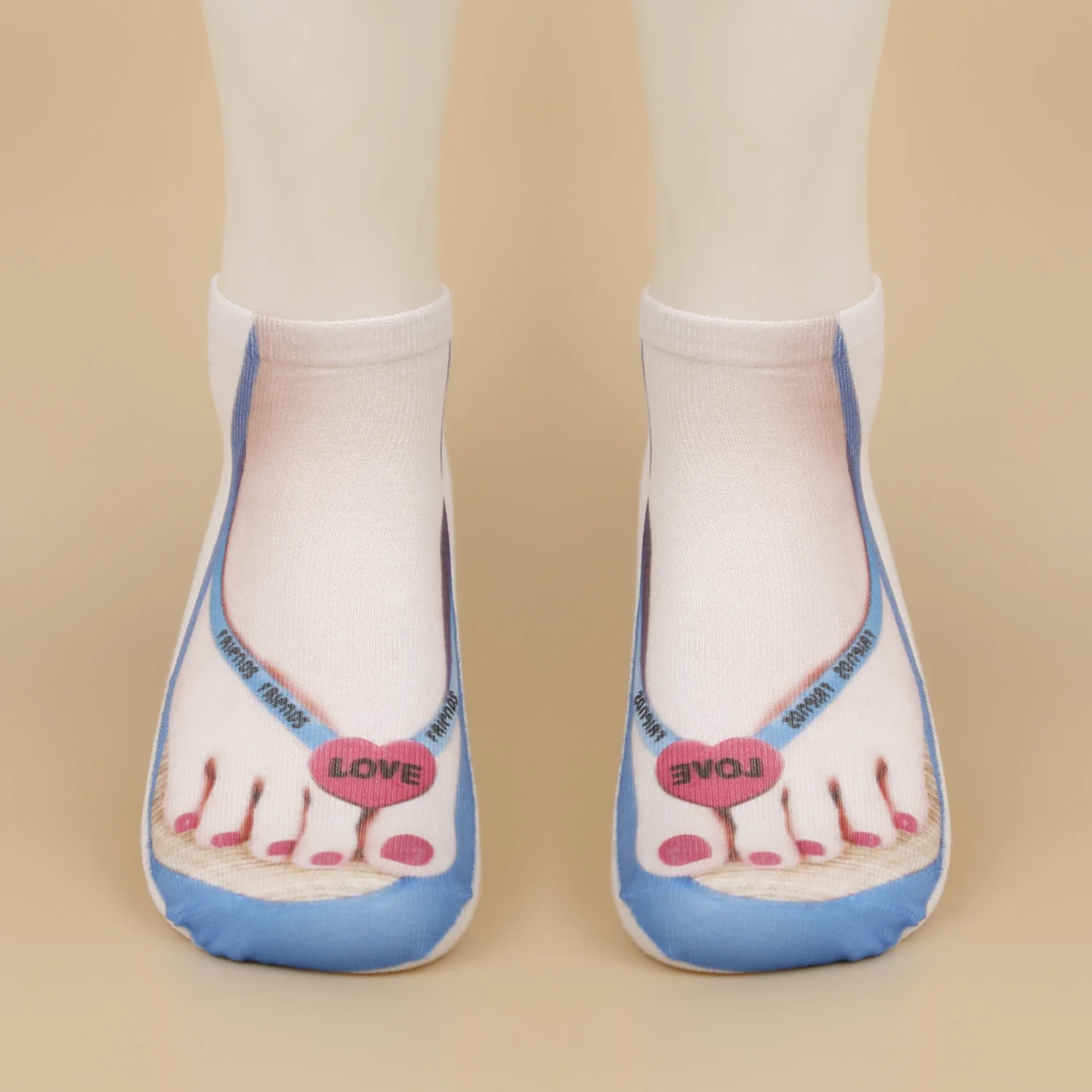 جوارب مضحكة ثلاثية الأبعاد على شكل مخلب الدجاج للرجال والنساء، مريحة للتجمعات والحفلات