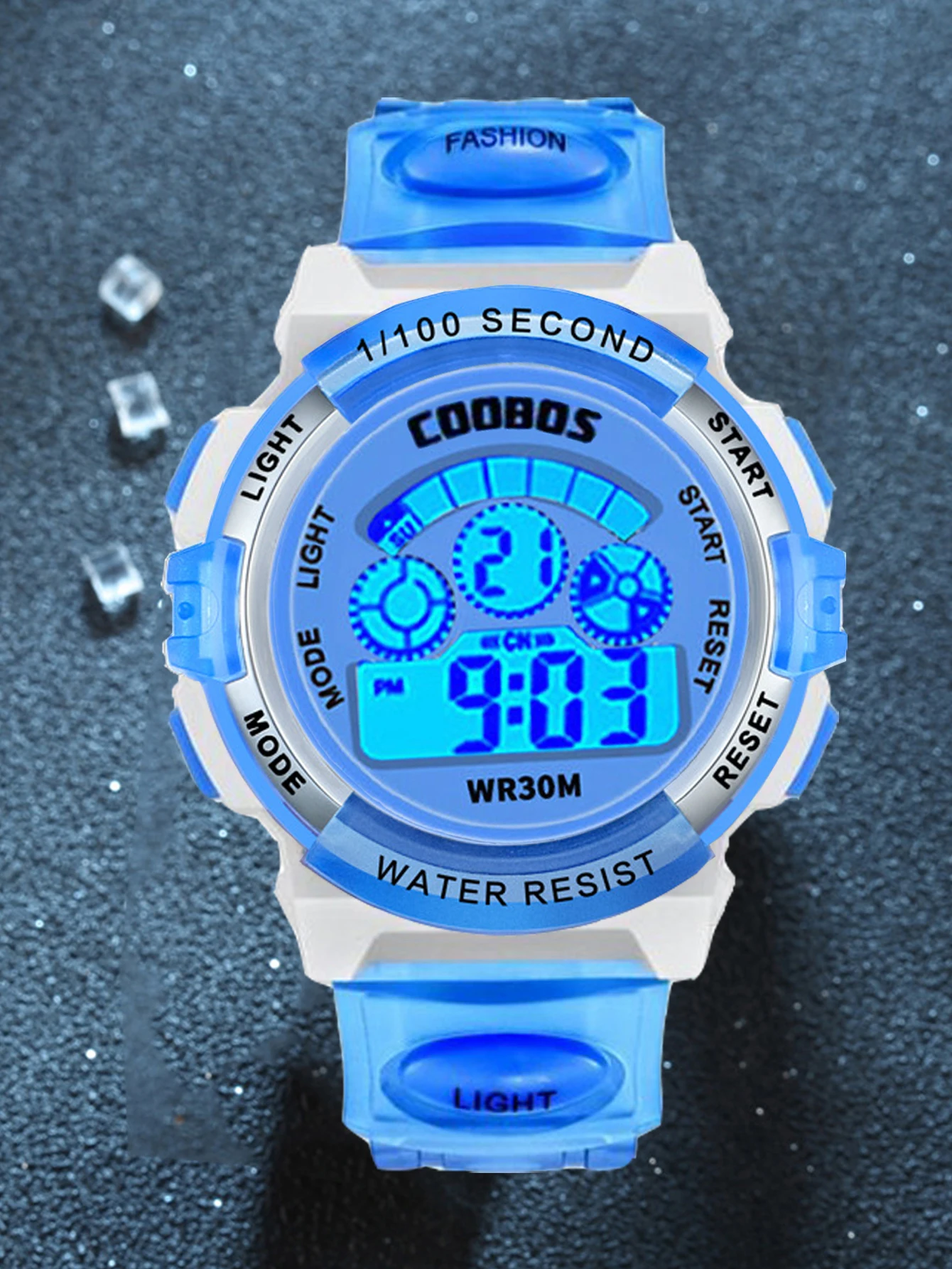 Fashion Simple Silicone Electronic Watch