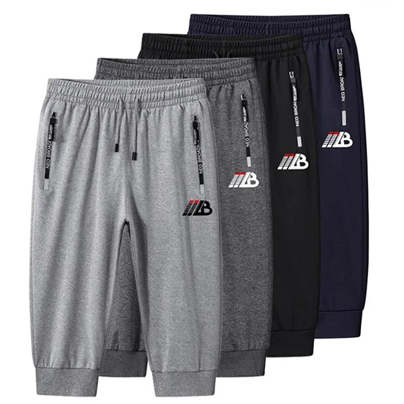 

Шорты 【 M-6XL GISS НАСА мужские летние свободные повседневные пляжные модные брендовые 7/4 тонкие баскетбольные спортивные большие шорты 7/4 Pan