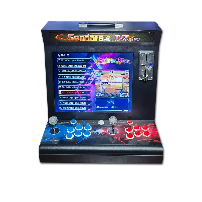 

17-inch Screen Home Arcade Double Home Game Classic Nostalgic Arcade With Its Own Game Boot And Play.