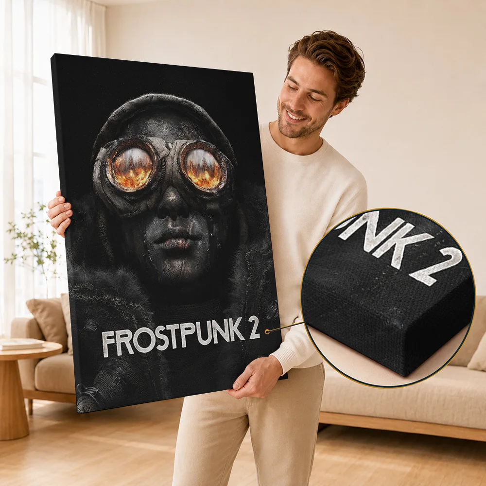 11 Bit Studios Game Publisher Canvas Posters Personalized Photo Interactive Entertainment Wall Art For Man Cave Birthday Gift
