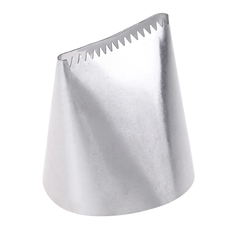 1pcs Large Icing Piping Nozzle Cake Decorating Tip Fondant Cake Tools Steel Nozzle