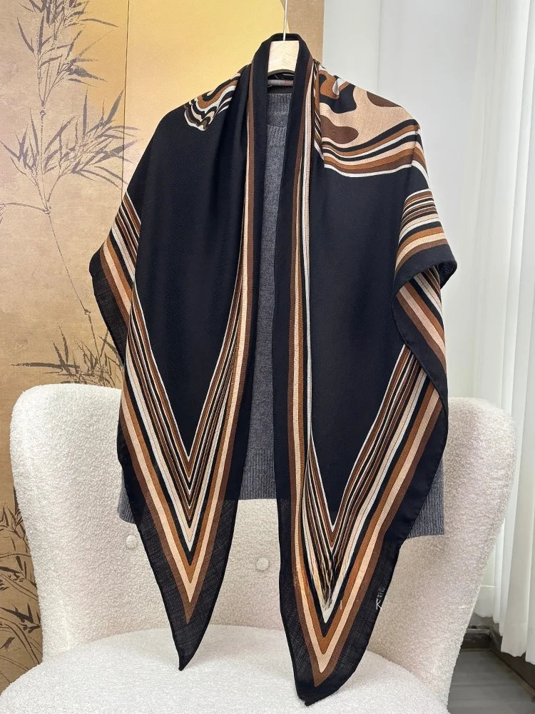 Echarpe-en-laine-douce-et-polyvalente-motif-animal-peinture-numerique-par-pulverisation-pour-les-jeunes-et-les-personnes-d'age-moyen