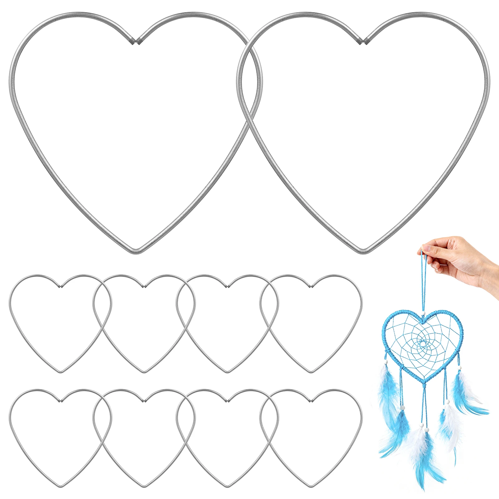 металлическое кольцо с любящим сердцем