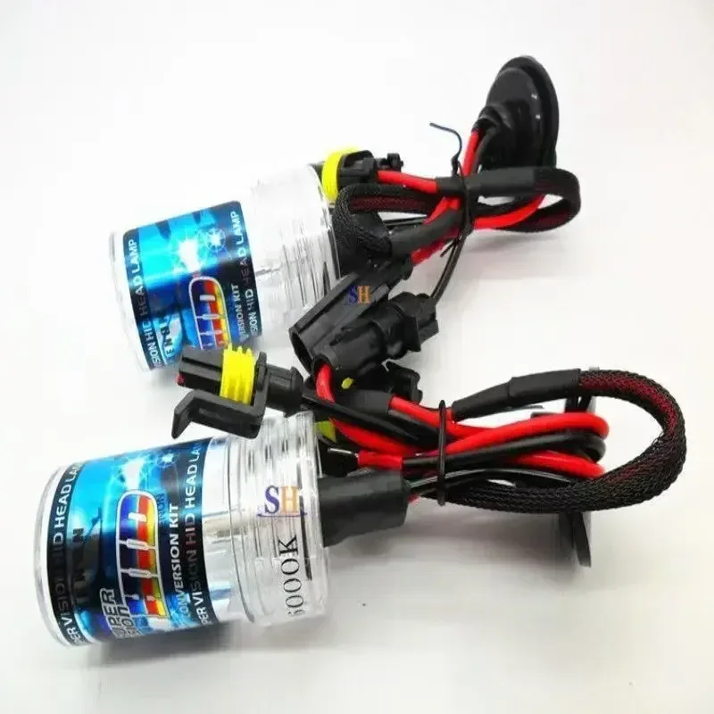12V 35/55W HID Xenon Bulb Car Headlight H1/H3/H7/H11/9005/HB3/9006/HB4 Auto Headlamp Kit With Slim Block Ballast DC